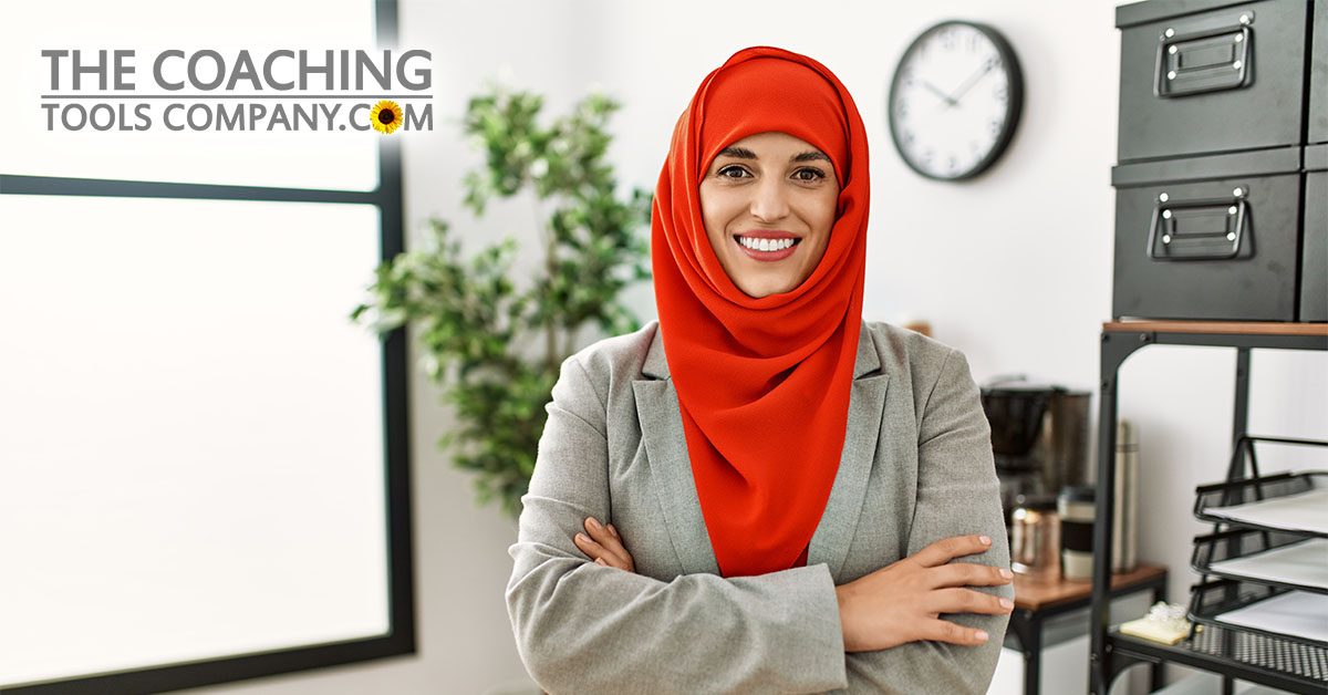 Office Worker Feeling Energised and refocused