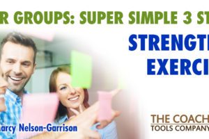 Strengths Exercise for Groups - Smiling people sharing their thoughts with each other