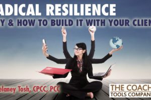 Radical Resilience shown by woman multi-tasking