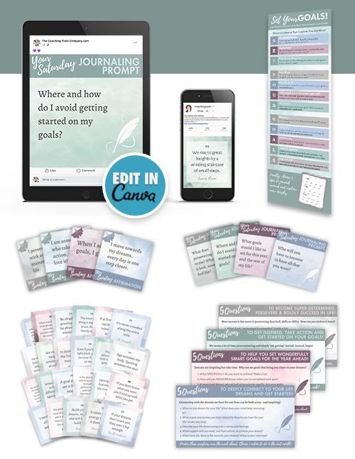 M1 Canva Social Media Graphics Templates for Coaches (January)