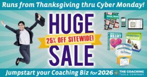 SALE ENDED: Sitewide Black Friday SALE—Save 25% on Everything from Nov 24 - Dec 1!